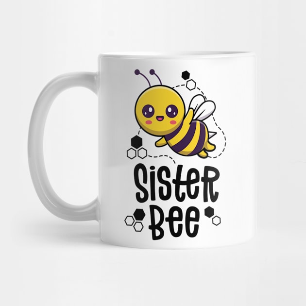 Family Bee Shirts Sister Sis First Bee Day Outfit Birthday by 14thFloorApparel